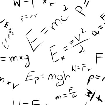 e = mc2 seamless background texture beautiful banner wallpaper design illustration