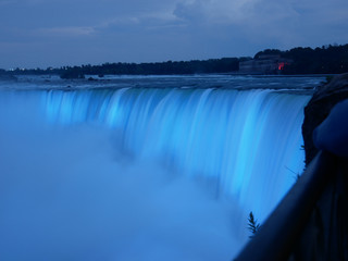 Niagaraf&auml;lle bei Nacht