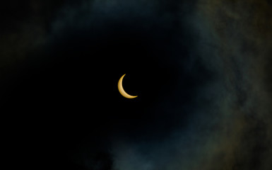 Obraz na płótnie Canvas Partial Solar Eclipse