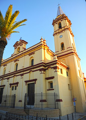 Church of San Antonio Abad, Trigueros, province of Huelva, Andalusia, Spain