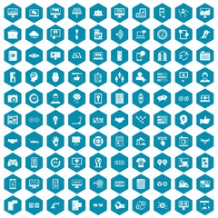 100 interface icons sapphirine violet