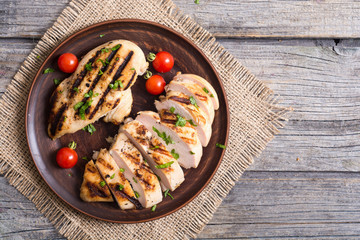 Grilled chicken breast