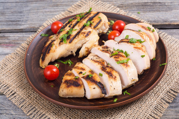 Grilled chicken breast