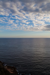 Fototapeta premium Sea and the cloudy sky