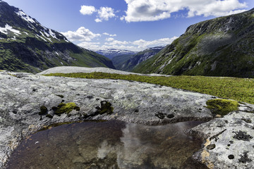 Kleadalen in Vassbygdi Aurland in Sogn og Fjordane -