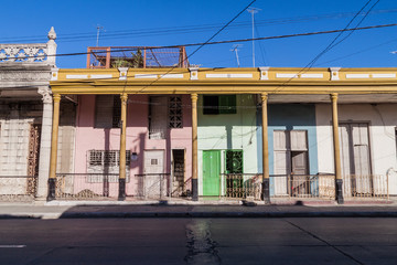 Traditional houses in Guantanamo, Cuba