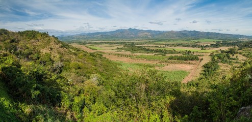 Valle de los Ingenios valley near Trinidad, Cuba