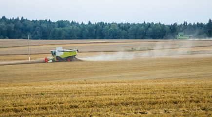 Уборка зерновых культур