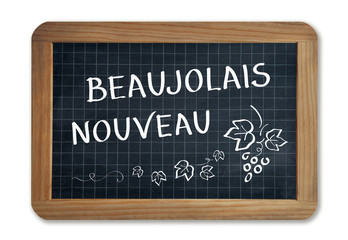Obraz premium BEAUJOLAIS NOUVEAU tracé de détourage inclus