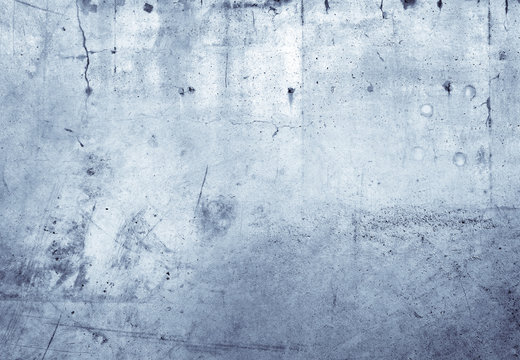 Blue concrete wall textured background