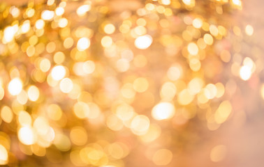 Bokeh Hintergrund golden 