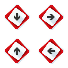 Arrows Sign illustration