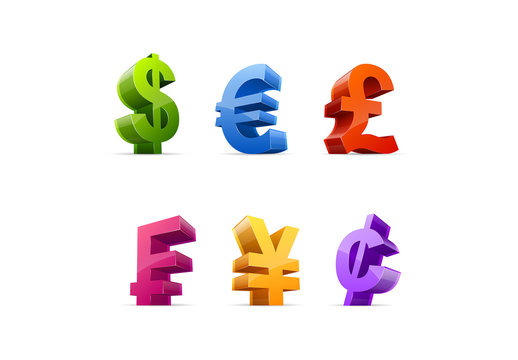 4 Large Currency Icons 2