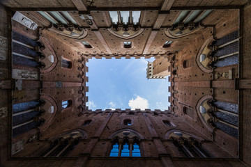 square up view building