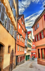 Typical houses in Tubingen - Baden Wurttemberg, Germany