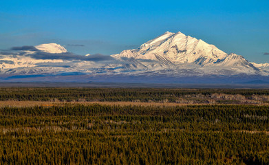 Mt Wrangell in the Copper Valley