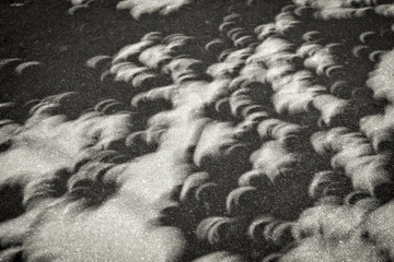 crescent highlights and shadows from eclipse © MarekPhotoDesign.com