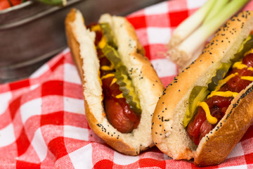 Picnic Hot Dogs Lunch