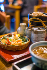 Traditional Kyoto style soba noodle