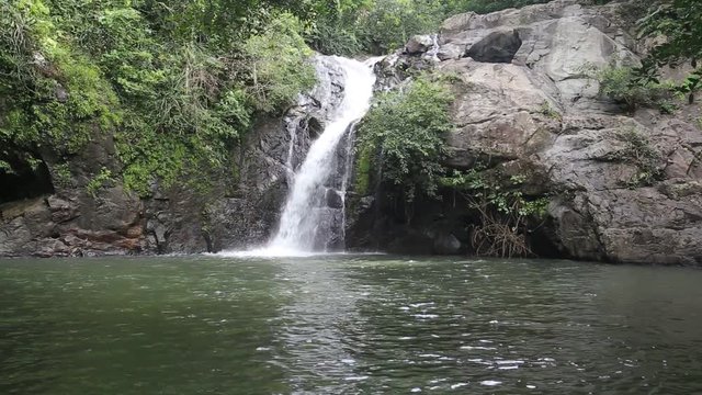 Thailand Chet Khot fall  Pong Kon Sao Nature study center travel 