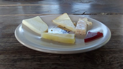 Plato de quesos
