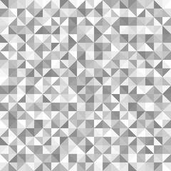 Silver right triangle pattern. Seamless vector background