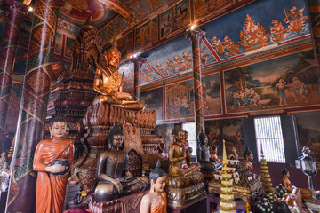 Wat Phnom is a Buddhist temple located in Phnom Penh, Cambodia. It is the tallest religious...