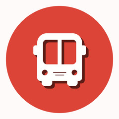 Bus - vector icon.