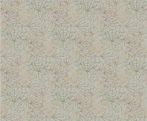 Fototapeta premium Maple leaf autumn patterns seamless
