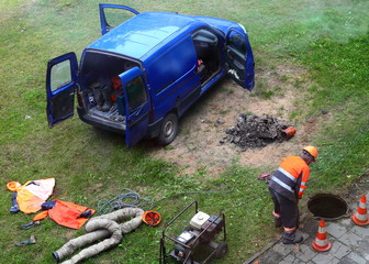 Sever maintenance works