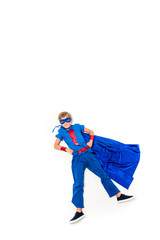 flying superhero boy