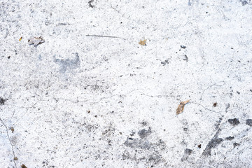 Dirty and cracked white concrete texture