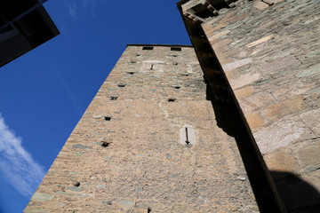 Fenis Castle in Aosta Valley