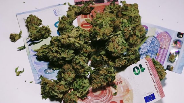 Illegal drugs and money