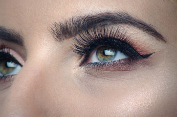 Obraz premium Beautiful face, close up shot