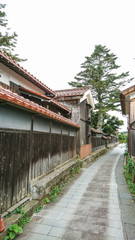 北前船の里　橋立の街並み