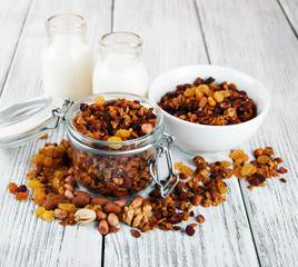 Homemade granola