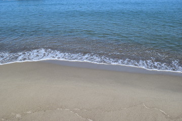 海岸のさざ波