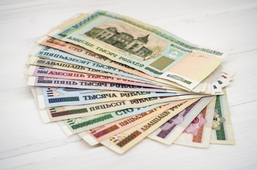 Белорусские деньги - obrazy, fototapety, plakaty