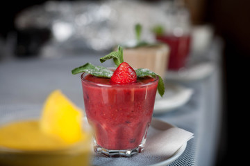 Strawberry cocktail