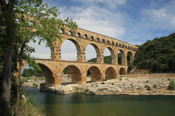 Obraz premium Pont du Gard