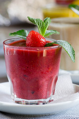 Strawberry cocktail