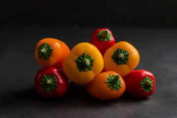 Group Sweet Mini Peppers