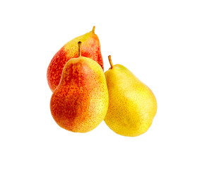 pear on white background