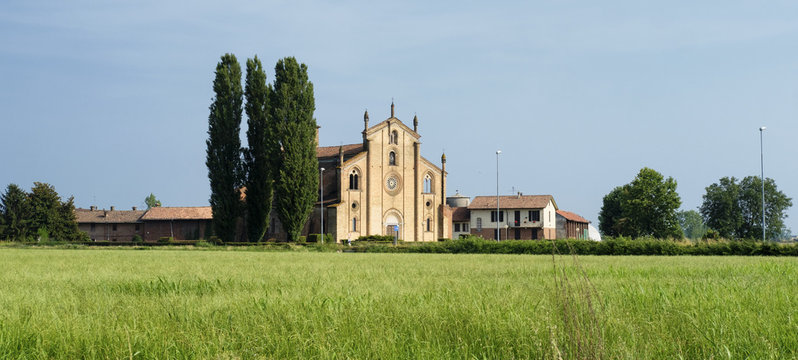 Lodivecchio (Lodi, Italy): church of San Bassiano