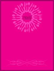 Menu Card Design Template