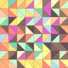 vector mosaic seamless pattern. Geometric texture concept. 021