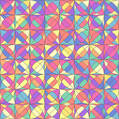 vector mosaic seamless pattern. Geometric texture concept. 032
