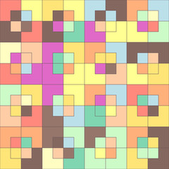 vector mosaic seamless pattern. Geometric texture concept. 084