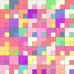 vector mosaic seamless pattern. Geometric texture concept. 100